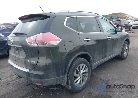 2015 Nissan Rogue Sl z USA, uszkodzony, nr VIN 5N1AT2MV0FC879953